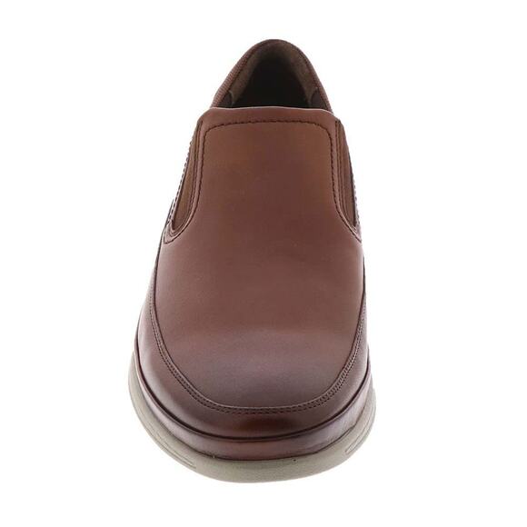 Florsheim Motion Moc Toe Men\'s Slip On Cognac leather Size 8.5 Wide main image 4